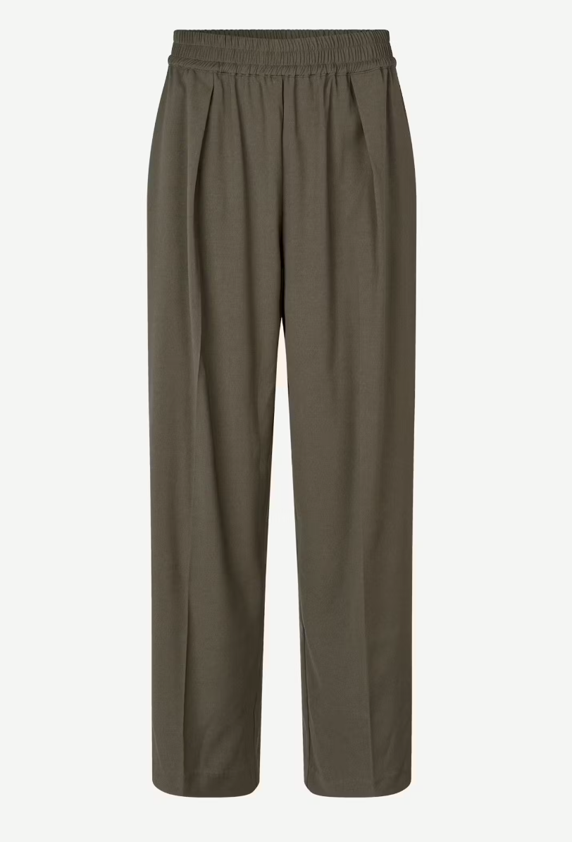 Julia Trousers Black Olive