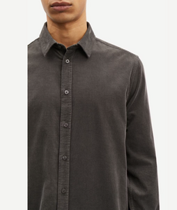 Samsoe Samsoe Saliam NX shirt Volcanic Ash