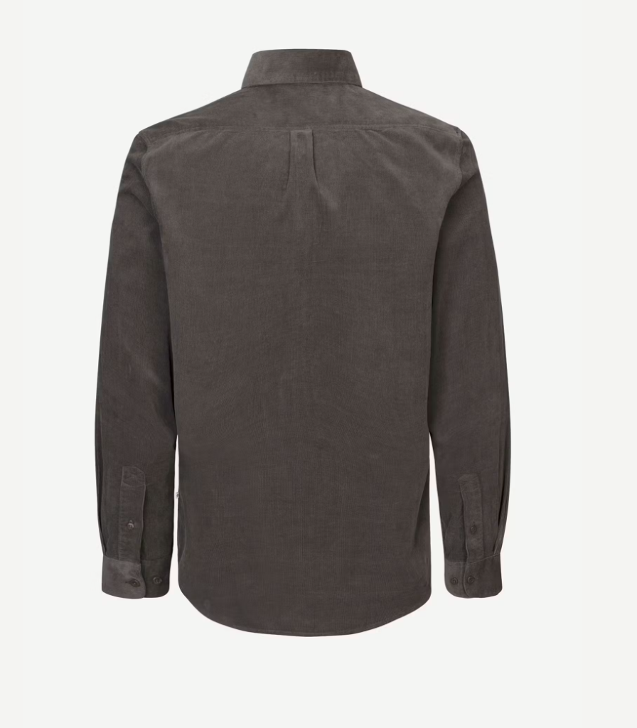 Samsoe Samsoe Saliam NX shirt Volcanic Ash