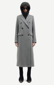 Samsoe Samsoe Falcon Coat Grey