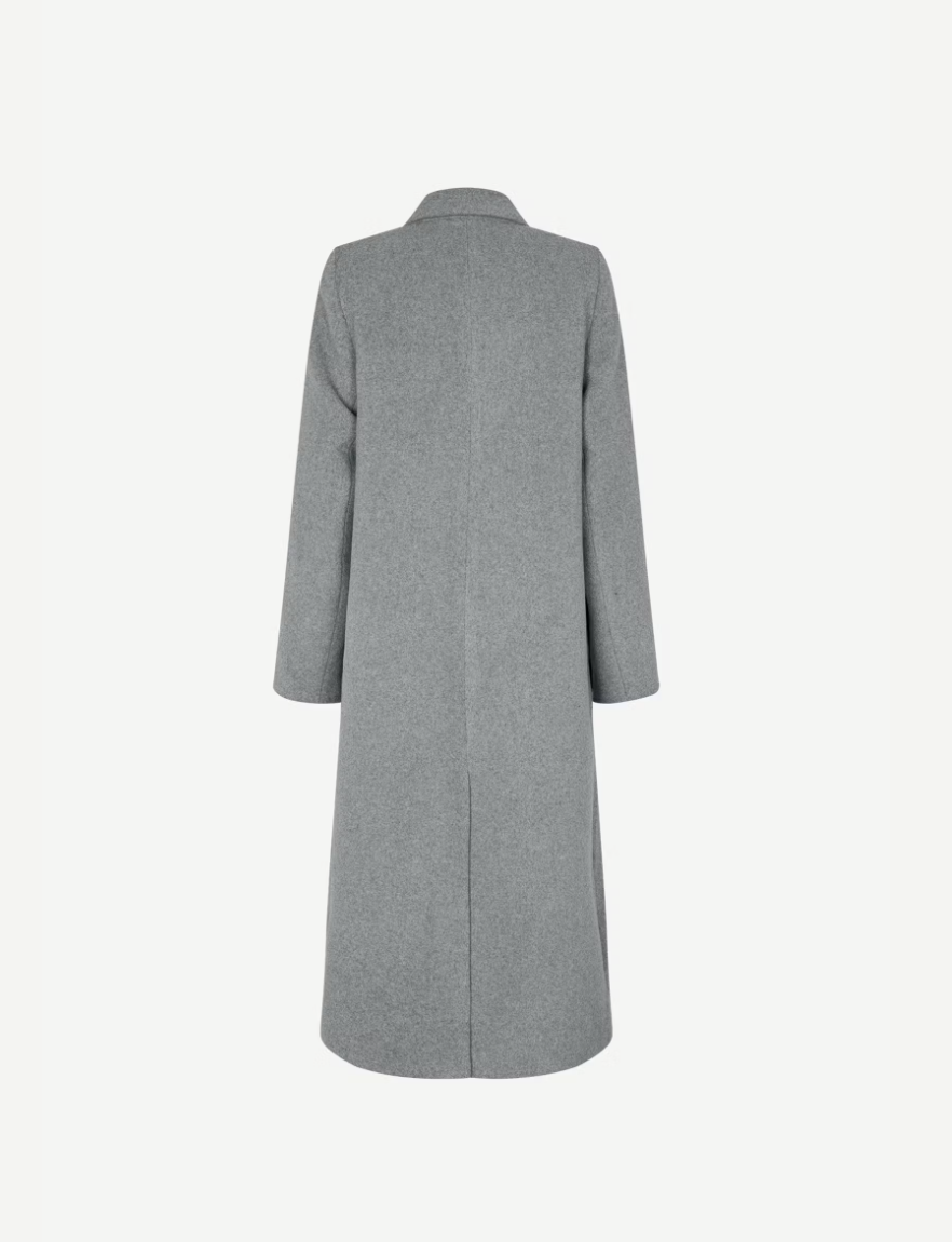 Samsoe Samsoe Falcon Coat Grey