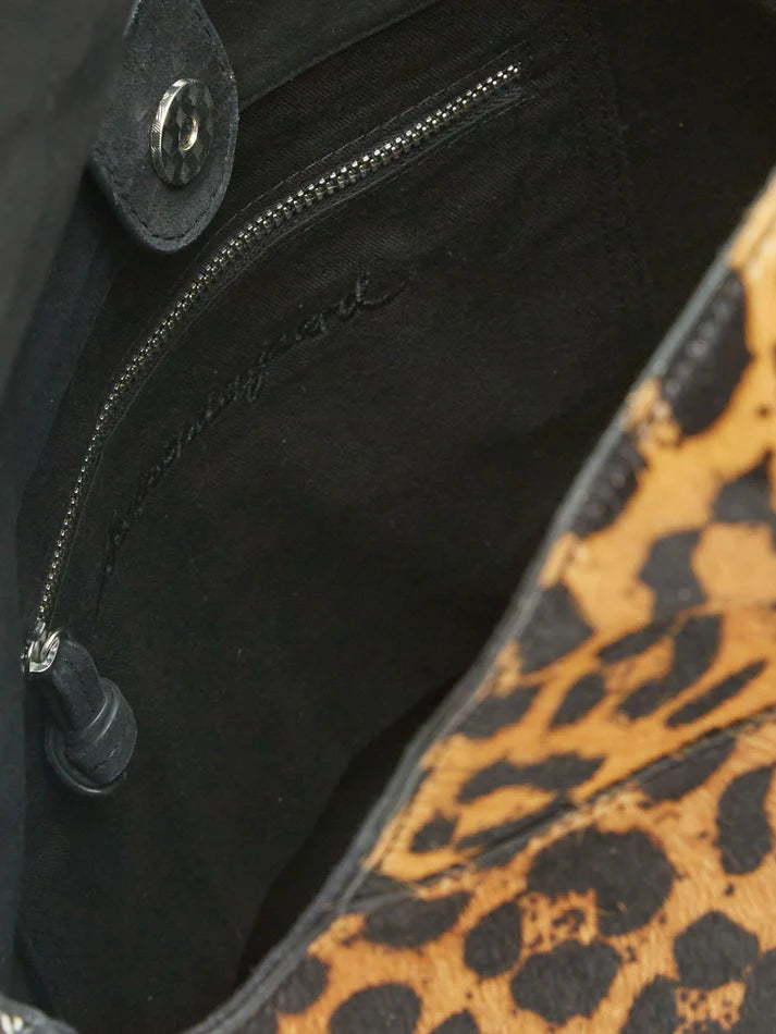 Beck Söndergaard Leopa Leather Demi Bag